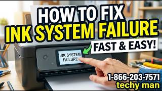 How to Fix Ink System Failure Error in HP Printer | HP Printer Ink Error Solution