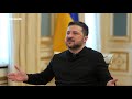 Faccia a faccia con il Presidente ucraino Zelensky