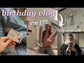 Jai 17 ans  birt.ay vlog  haul festival friends  surprises
