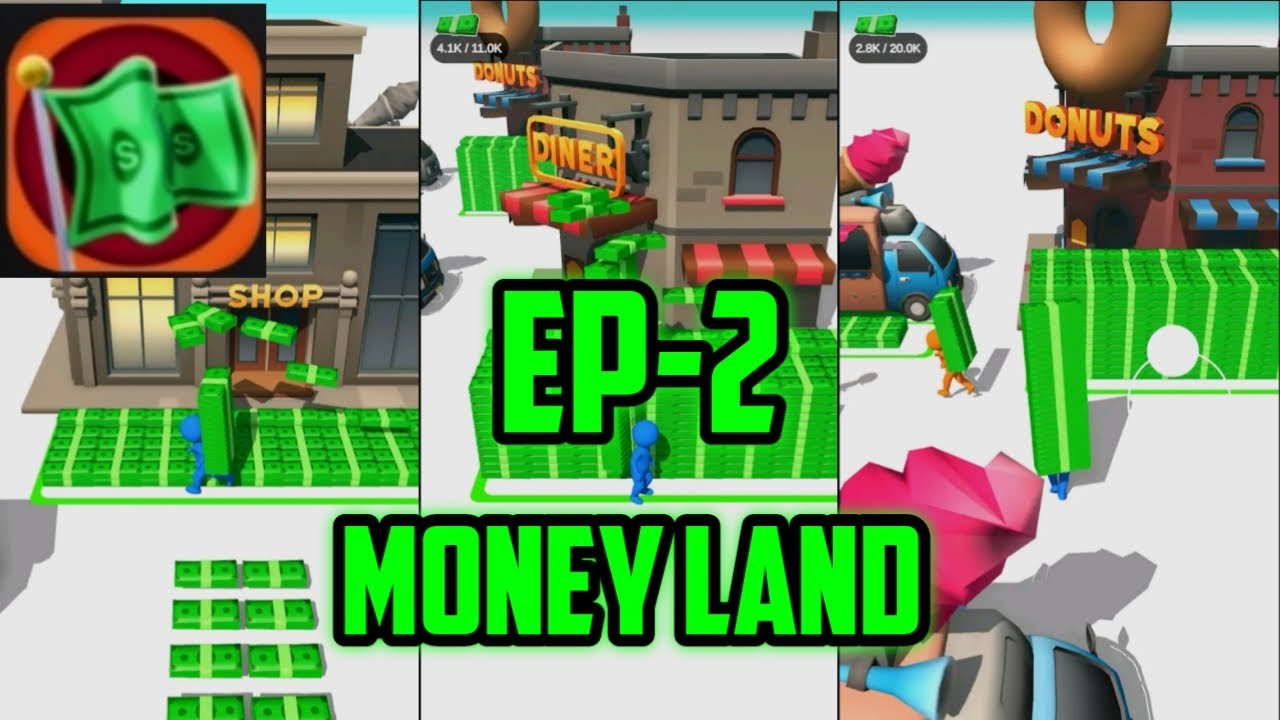 Money Land 💸🤑 Ep2 video gaming money moneyland YouTube