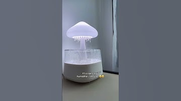 Thumbnail of Rain cloud mushroom humidifier 🌧️ #giftideas #anxiety #relaxing #aesthetic