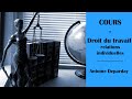 Qualification du contrat de travail cdd et rupture du contrat  cours soutien en droit du travail