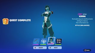 How To Unlock The BALANCED KORRA Skin QUICKLY (How To Do The KORRA Page 2 Quests)