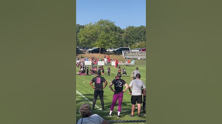 Ruben’s first carry ! First year playing !