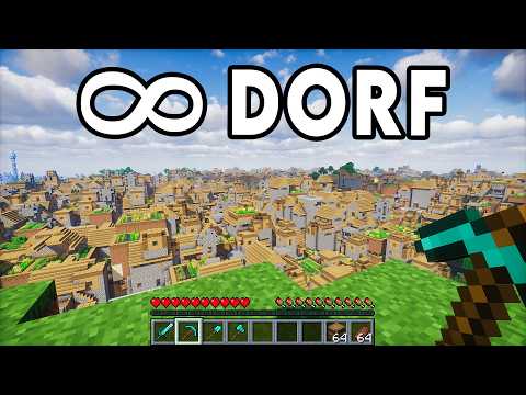 Minecraft, but the entire world is a village!