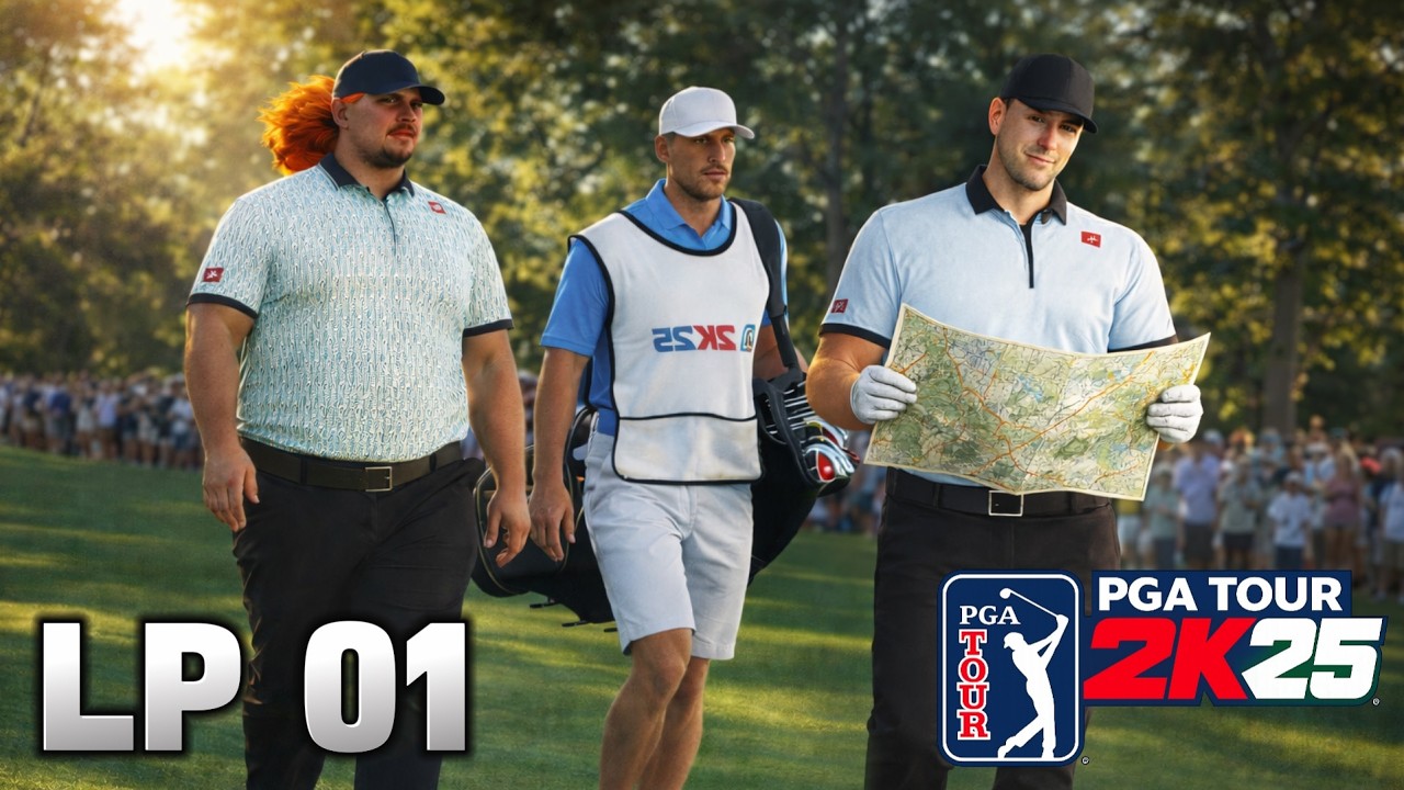 Eine knappe ERSTE RUNDE gegen @tyson_3978 | PGA Tour 2K25 | 01