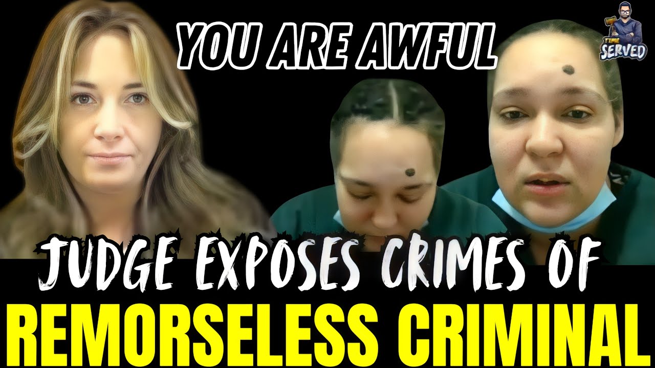 Judge Destroys Remorseless Crimimal With Severe Punishment