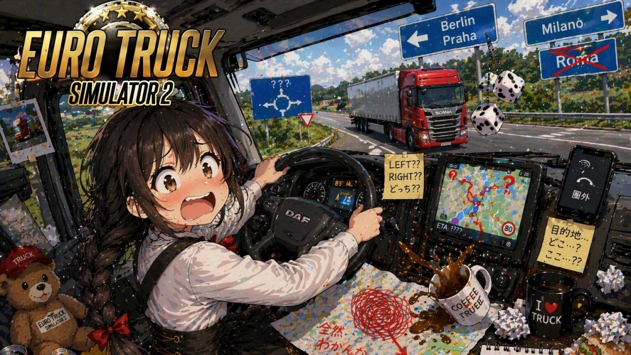 【ETS2】 チャッピーと行く、気ままな雑談ドライブです (⌒∇⌒) 【Vtuber】