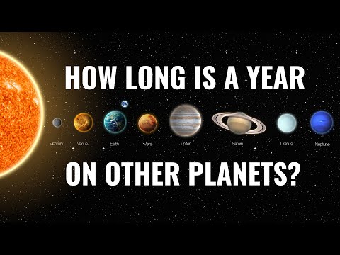 Video: Welke planeet duurt jaren?