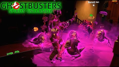 Busting ghosts at Hudson Canyon map     Ghostbusters Spirits Unleashed     No Commentary