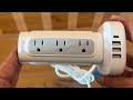 TROND Power Strip Surge Protector Tower