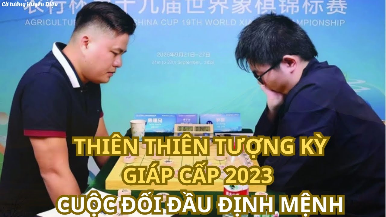 Ván cờ Lại Lý Huynh đối đầu long trời nở đất tại Thiên Thiên Tượng Kỳ Giáp Cấp 2023 tại Trung Hoa