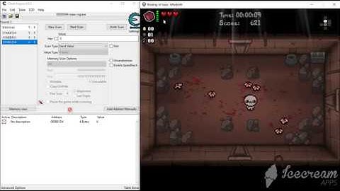 Como tener vida infinita en TBOI Afterbirth+ con Cheat Engine 6.8