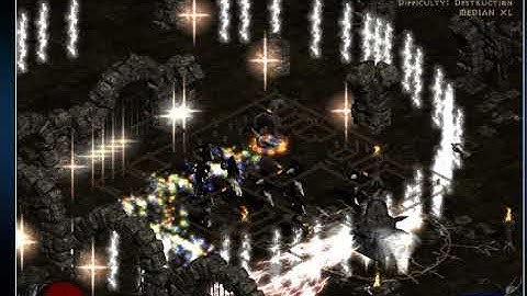 diablo 2 Median Xl 2017 Druid Wolf  kill DEATH PROJECTOR