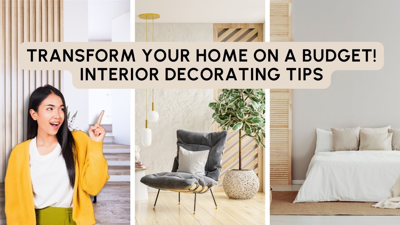 Interior Decorating Tips | How to Refresh Your Space on a Budget (Easy ...