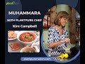 Lets make muhammara with kim campbell at plantpure