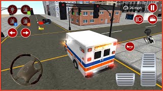 Türk 112 Ambulans Oyunu İnternetsiz Oyunlar 2021 - Direksiyonlu Araba Oyunları Android Gameplay FHD screenshot 3