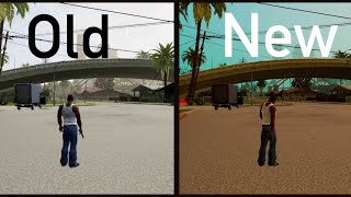 San Andreas remaster is fixed. (GTA definitive editions)