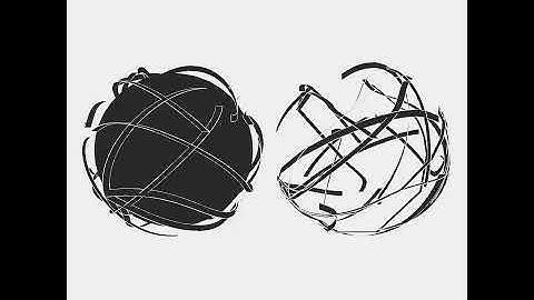 Belt on sphere. Draw by openFrameworks