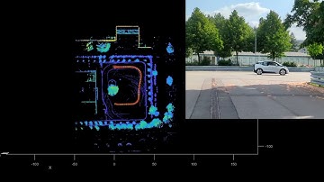 SLAM with Ouster OS1 at HTW Test Area