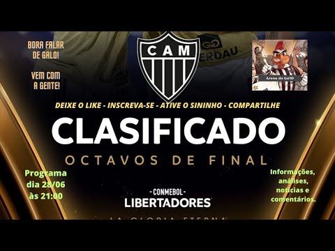 Atlético-MG leva susto, empata com Libertad e avança na Libertadores