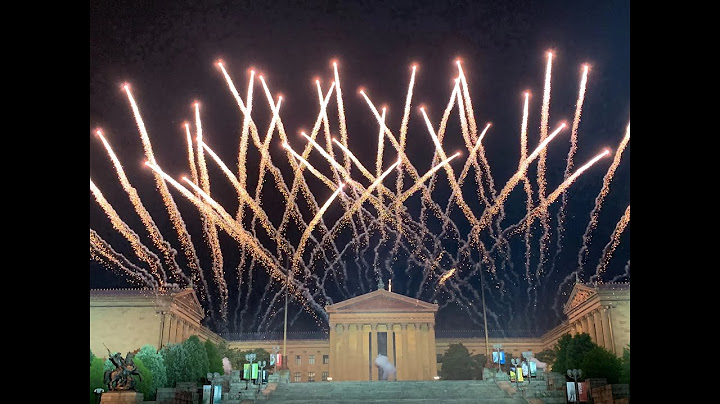 WATCH LIVE: Wawa Welcome America July 4th Philly fireworks show!