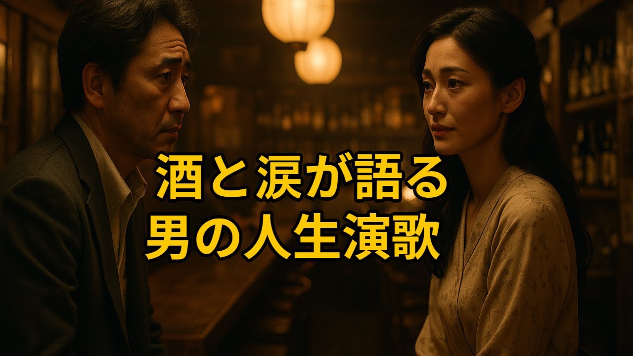 酒と涙、そして人生――男が歌う魂の演歌5選｜涙の盃・一人酒場・酒と人生・夜明けの酒・涙の酒場
