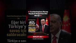 🇹🇷 Cumhurbaşkanı Recep Tayyip Erdoğan’dan Net Mesaj 🇹🇷