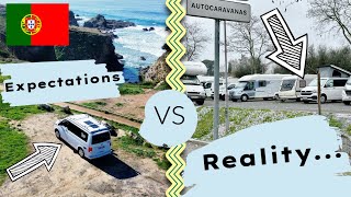 Vanlife in Algarve, Portugal | Expectations vs Reality