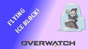 Overwatch: Flying Ice Block - Not what Mei expected :)