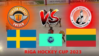 RIGA HOCKEY CUP 2023. "GELEŽINIS VILKAS" VS "TORDON"