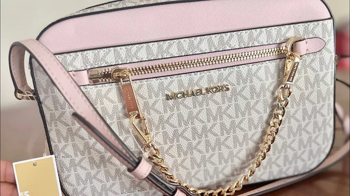 Michael Kors Jet Set Logo Large Crossbody in powder Blush! 💖