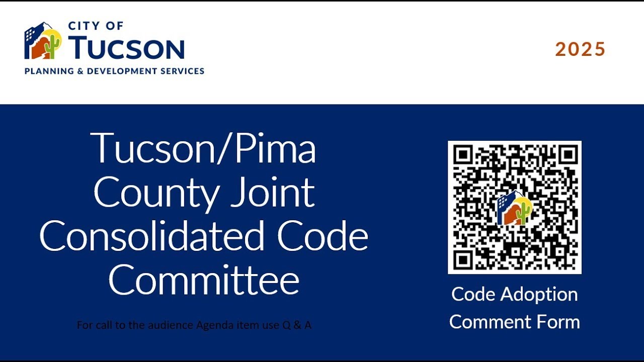 Tucson-Pima County Joint Code Committee - February 11, 2025