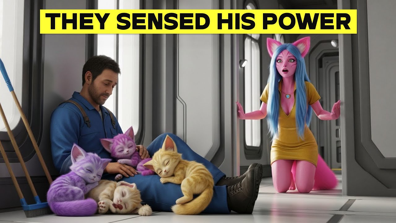 Детеныши королевы постоянно сбегали из королевской детской, но всегда оказывались спящими на коле...