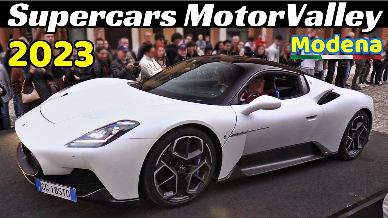 Parata Supercars Motor Valley Fest 2023 - Modena Parte 2 - Lamborghini, Ferrari, Alfa Romeo & More!