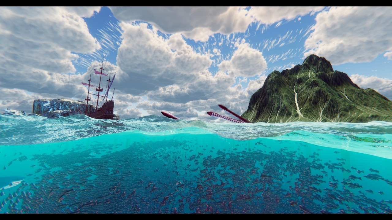 InfiniCLOUD HDRP - URP, Volumetric clouds & particles, video preview 19