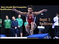 36th FIG Trampoline World Championships 2022,Men&#39;s Double Mini Trampoline Qualifications,Best 5