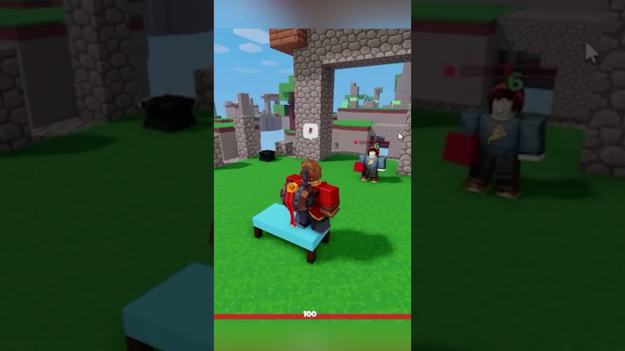 How To One Shot Full Emerald Armor In Roblox Bedwars 😳 