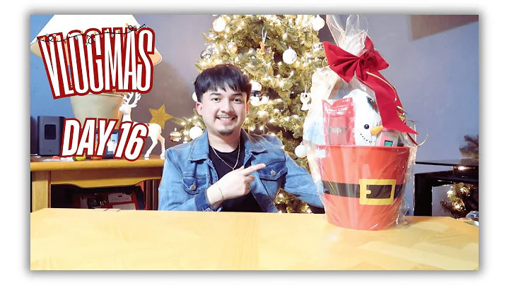 Vlogmas Day 16 | Making a Christmas Basket for my Best-friend!