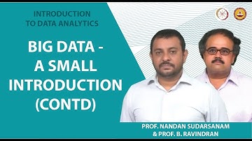 Big Data - A small introduction (contd)