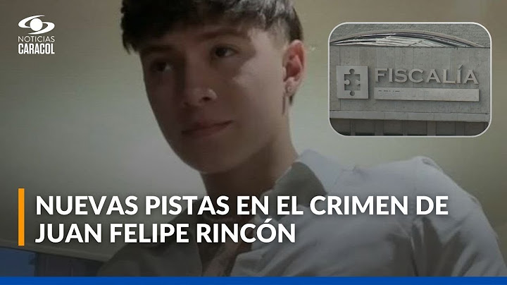 Crimen de Juan Felipe Rincón: testigo clave en el caso, menor de 15 años, desapareció