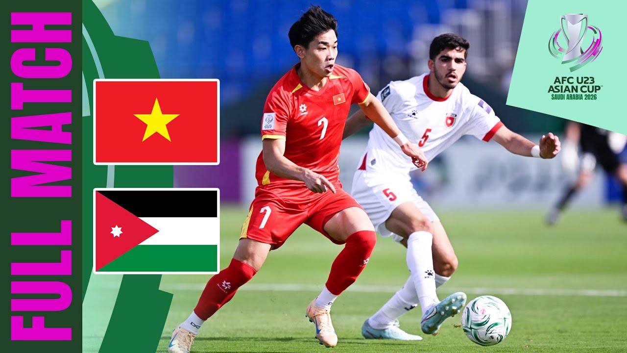 Vietnam vs Jordan | Full Match | AFC U23 Asian Cup™ 2026 – Group Stage