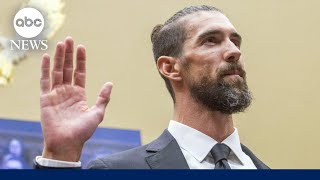 Michael Phelps testifies on Capitol Hill over doping during the Olympic games