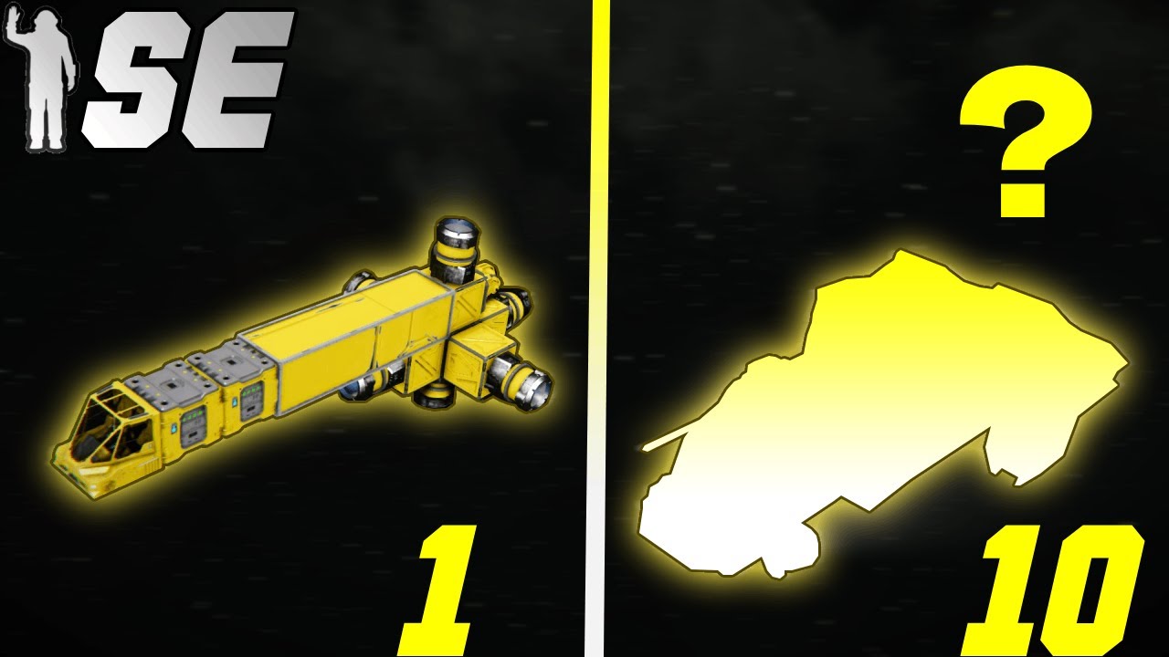 1min VS 10 min building challenge - Space Engineers - - YouTube