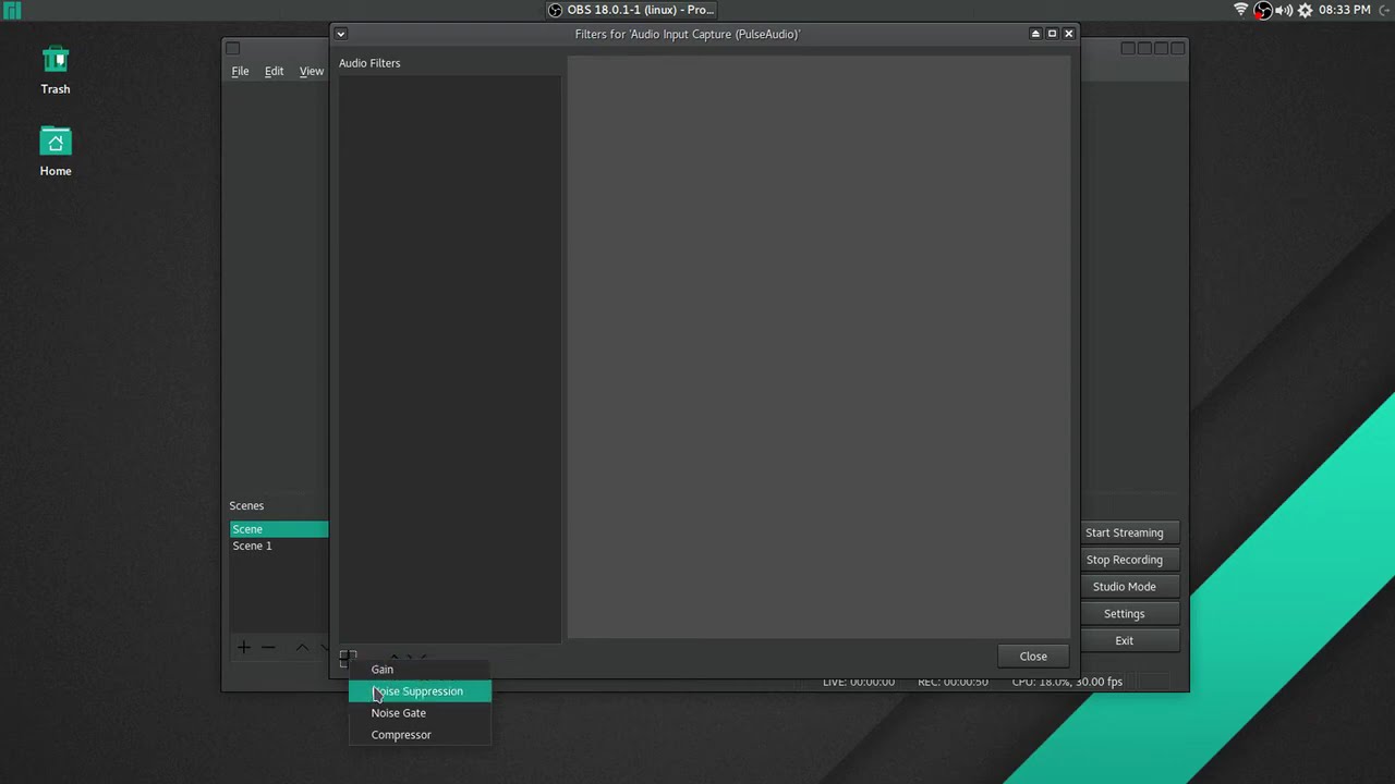 How to clean up hissing background audio noise in OBS ...