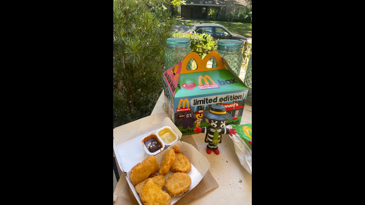 McDonald's® Cactus Plant Flea Market® Happy Meal Review