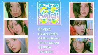 IVE〔Full Album〕’SWITCH’ | all songs playlist (HEYA, Accendio, Blue Heart, Ice Queen, WOW, RESET)