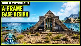 Ark Survival Ascended A-Frame Base Design