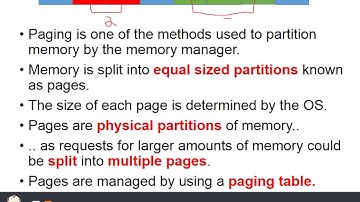 Memory management - OCR AS GCE