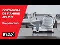 Vídeo: Cortadora de Fiambre con Cuchilla de 250 Ø mm Sobremesa ®Romux